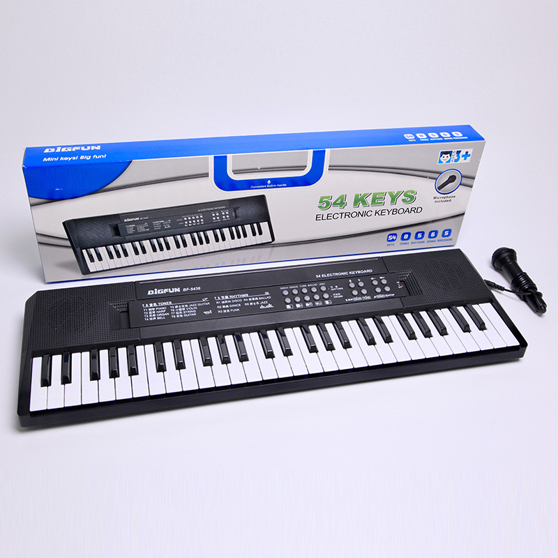 Elektronički organ igračka za djecu 4-6 godina, plastična konstrukcija, 3C igračka, pakiranje u šarenoj kutiji