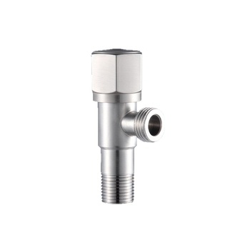 304 nehrđajući čelični trokutasti ventil, model Ssk8807, DN15, G1/2 priključak, 4-portski