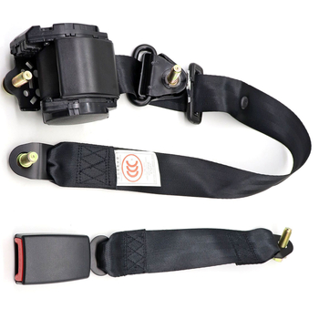 Automatsko uvlačenje trodijelnog sigurnosnog pojasa s nužnim zaključavanjem — Marka District good; Materijal: 45 čelična + visokokvalitetna poliesterska tkanina; Model: Automatsko uvlačenje trodijelnog pojasa