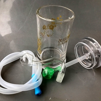 Plastična vodna lula s dvostrukim filtrom i dvostrukim usnim nastavkom