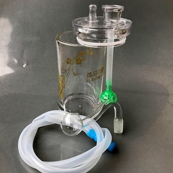 Plastična vodna lula s dvostrukim filtrom i dvostrukim usnim nastavkom