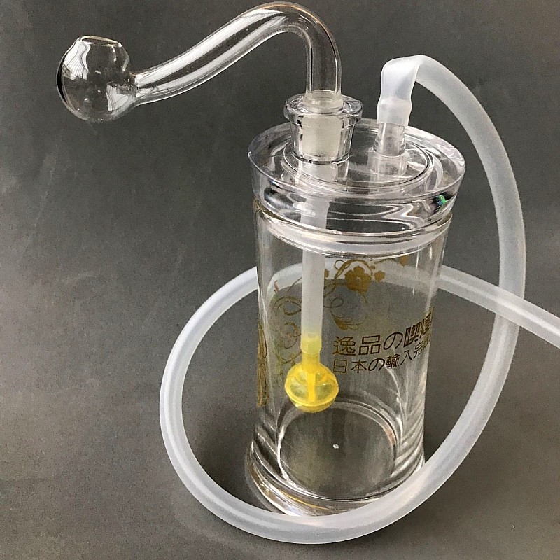 Plastična vodna lula s dvostrukim filtrom i dvostrukim usnim nastavkom