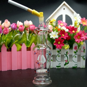 Műanyag hookah cső dupla szűrővel, cigaretta tartó, testreszabhatóság elérhető, 10 darabos készlet