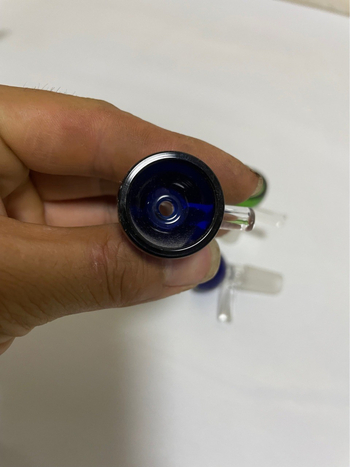 Üvegből készült vízipipa tál