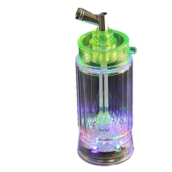 Vízipipa, műanyag, levehető dizájn, kettős használat dohány és cigaretta számára, Gebim Levi.