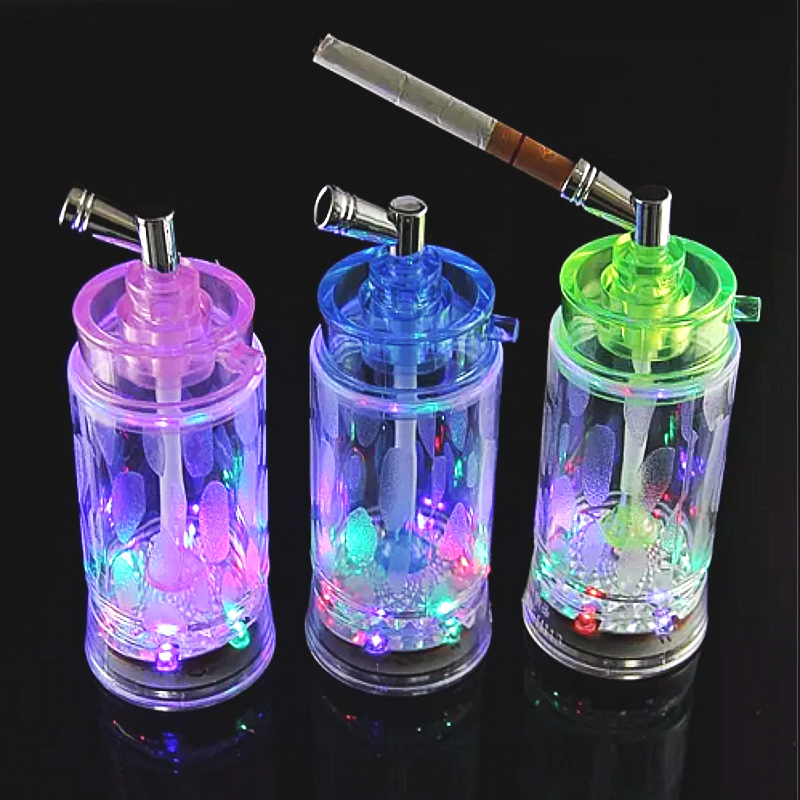 Vízipipa, műanyag, levehető dizájn, kettős használat dohány és cigaretta számára, Gebim Levi.