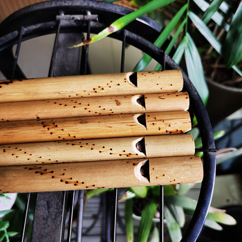 Bambusová vtáčia píšťalka – ústne fúkaná vzdelávacia hračka pre deti a študentov, nostalgický puzzle