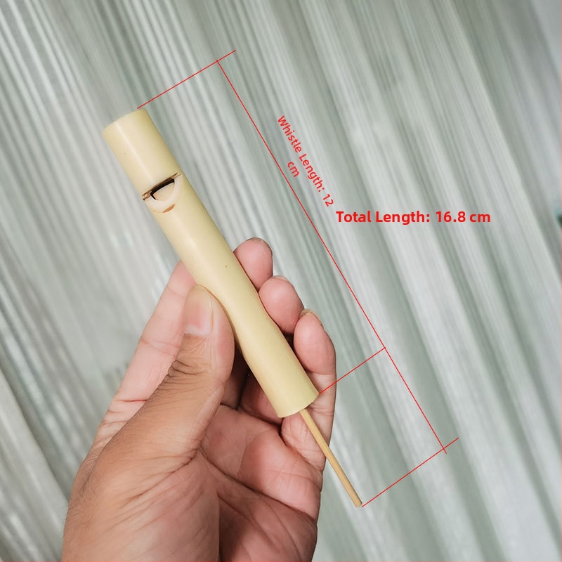 Bambusová vtáčia píšťalka – ústne fúkaná vzdelávacia hračka pre deti a študentov, nostalgický puzzle