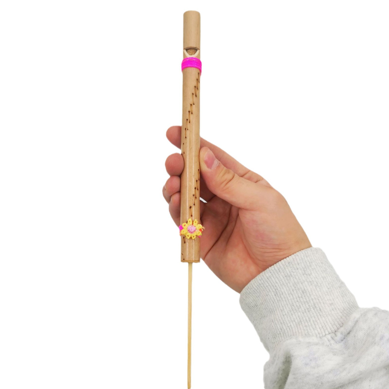 Bambusová vtáčia píšťalka – ústne fúkaná vzdelávacia hračka pre deti a študentov, nostalgický puzzle