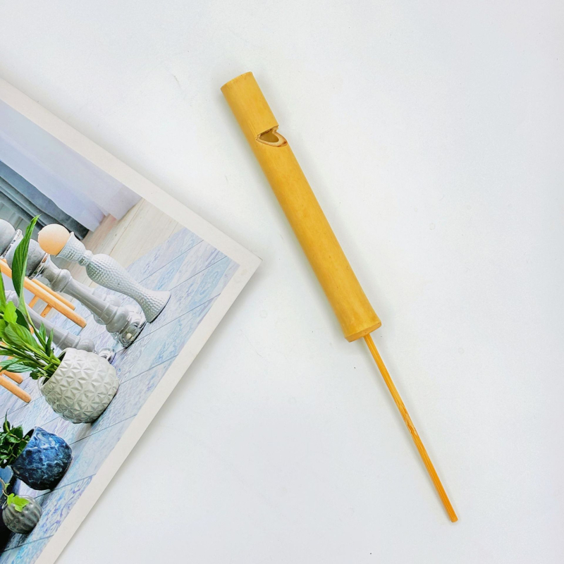 Bambusová vtáčia píšťalka – ústne fúkaná vzdelávacia hračka pre deti a študentov, nostalgický puzzle