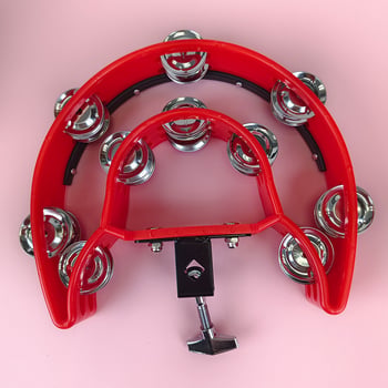 Ručni zvončići (jedan red i dva reda) – Orffov instrument, atmosfera KTV uz bubanj set, plastika i metal