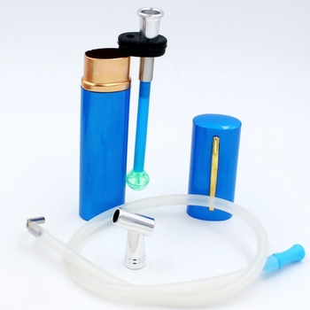 Toll típusú vízipipa szájrész, hordozható, dupla szűrővel, dohány vagy cigaretta kompatibilis, mosható