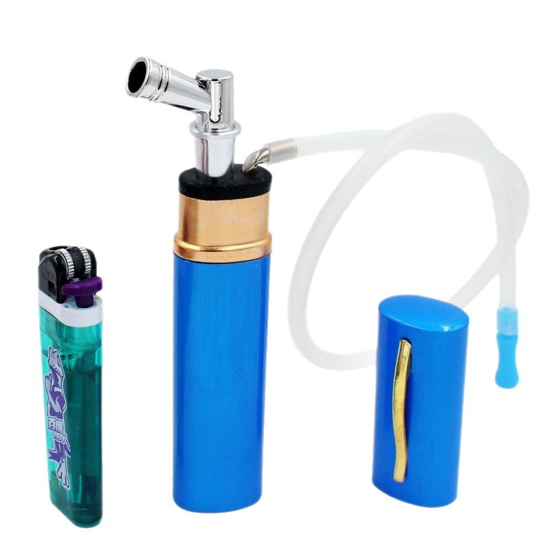 Toll típusú vízipipa szájrész, hordozható, dupla szűrővel, dohány vagy cigaretta kompatibilis, mosható