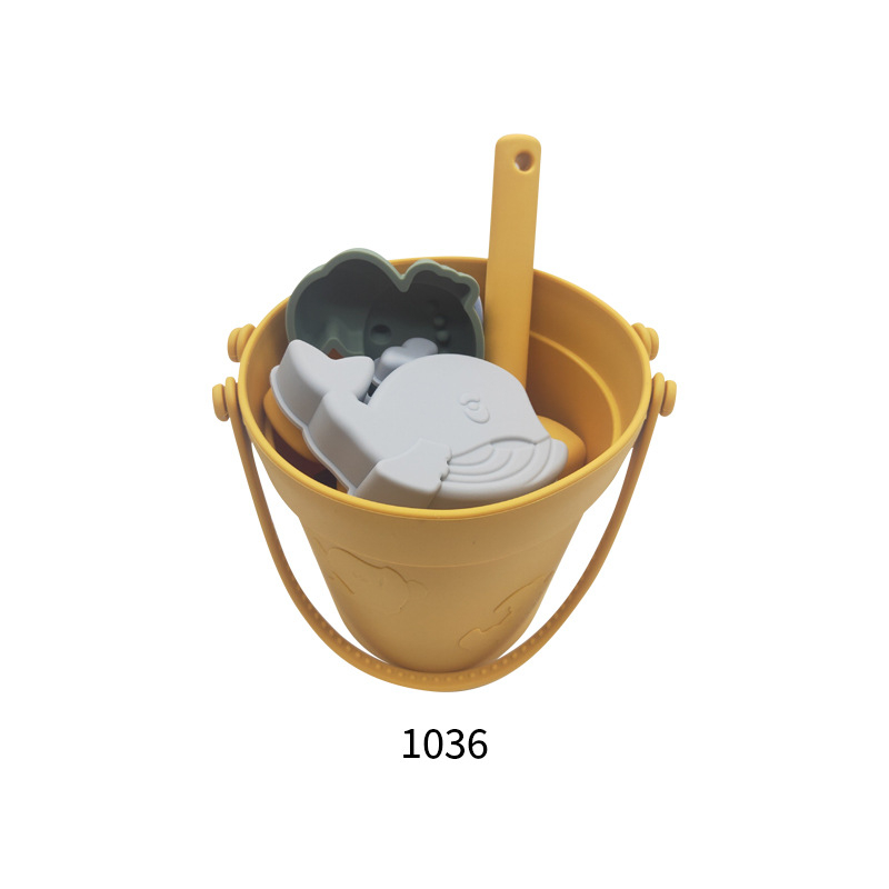 Set igračaka za plažu od silikona – alati za pijesak i vodu, 430 g/set, za djecu 4–6 godina