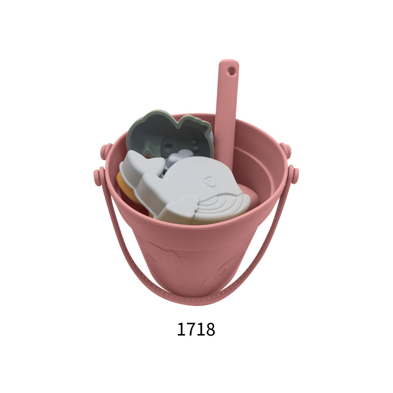 Set igračaka za plažu od silikona – alati za pijesak i vodu, 430 g/set, za djecu 4–6 godina