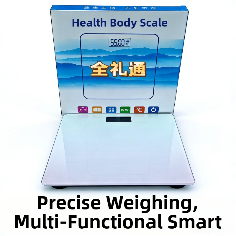 Váha na telo so sklenenou platňou, kapacita 180 kg, 2-palcový displej, ovládanie dotykom a tlačidlami, bezdrôtový dosah až 5 m