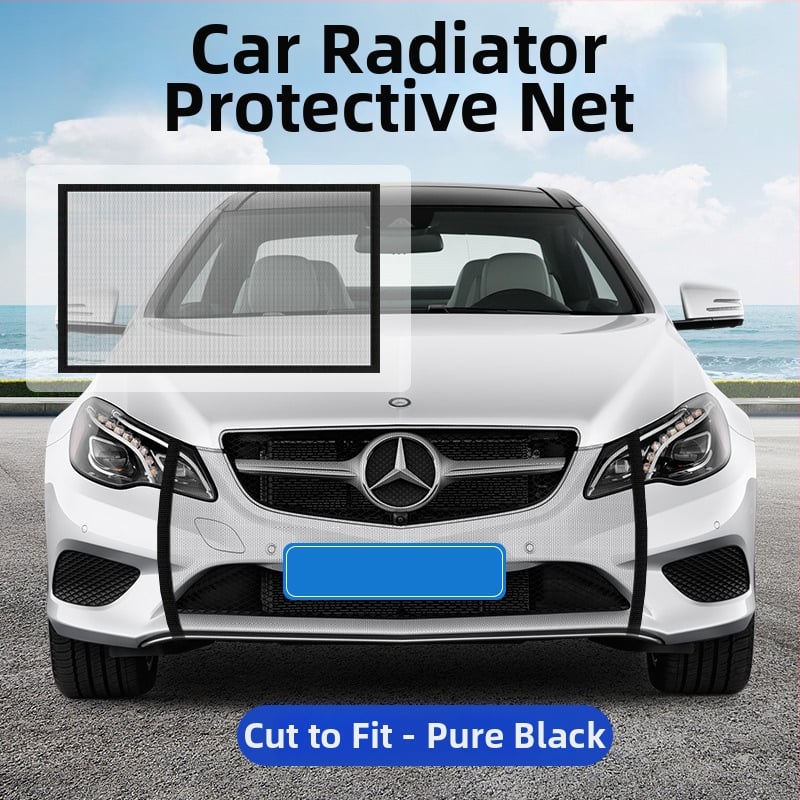 McLaren автомобилна радиаторна защитна мрежа – против камъчета и пух, без изрязване на номера, за високи скорости, мрежа против насекоми