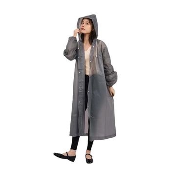 Impermeabil EVA de unică folosință pentru adulți, poncho de drumeție în stil desen animat, grosime a țesăturii 0.03