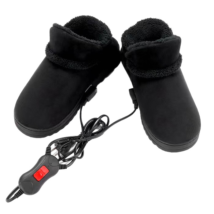 Električne grijaće papuče za unisex, USB napajanje, podesiva temperatura, kućne papuče