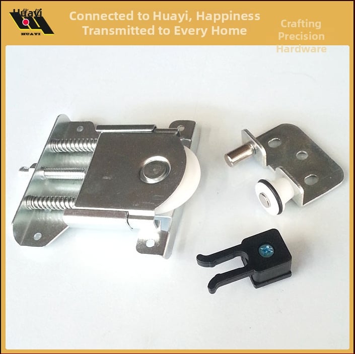 1239C εσωτερικός τροχός συρόμενης πόρτας – σιδερένος, Hua Yi, μοντέλο 1239C, για πόρτες, παράθυρα και έπιπλα, σύγχρονο μινιμαλιστικό στυλ