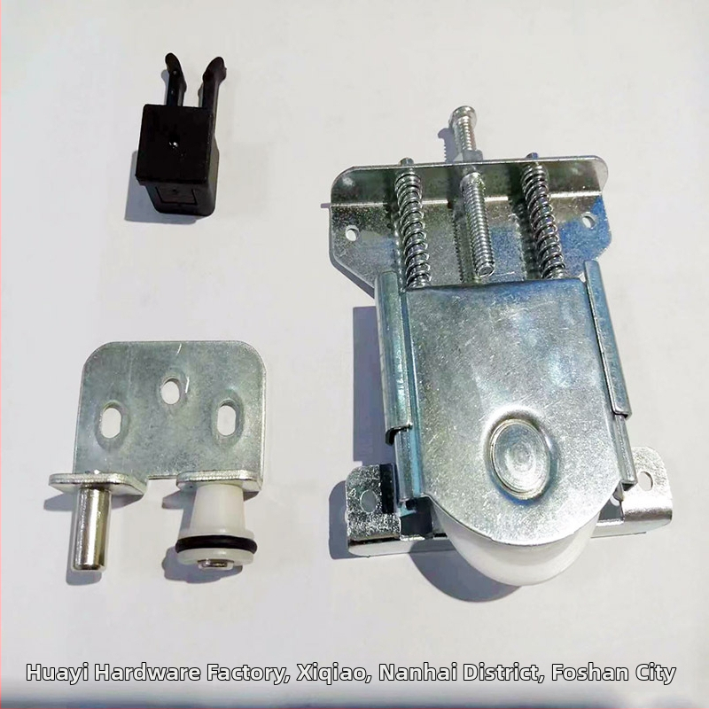 1239C εσωτερικός τροχός συρόμενης πόρτας – σιδερένος, Hua Yi, μοντέλο 1239C, για πόρτες, παράθυρα και έπιπλα, σύγχρονο μινιμαλιστικό στυλ