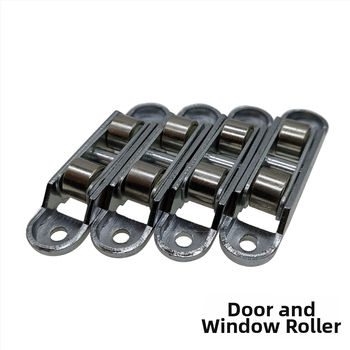 Dupla görgő csúszóajtókhoz hornyokkal, sík görgő, ablakokhoz és ajtókhoz