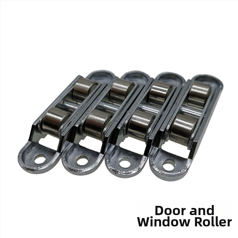 Dupla görgő csúszóajtókhoz hornyokkal, sík görgő, ablakokhoz és ajtókhoz