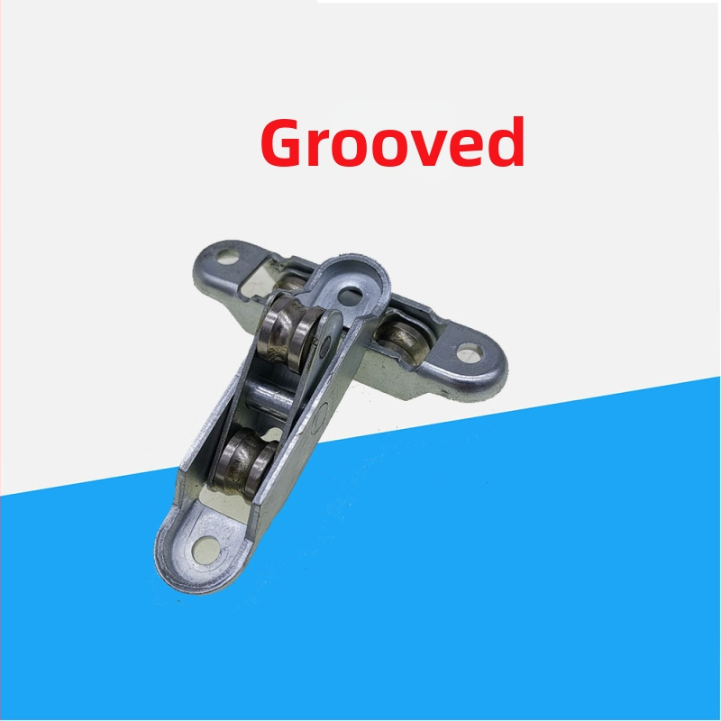 Dupla görgő csúszóajtókhoz hornyokkal, sík görgő, ablakokhoz és ajtókhoz