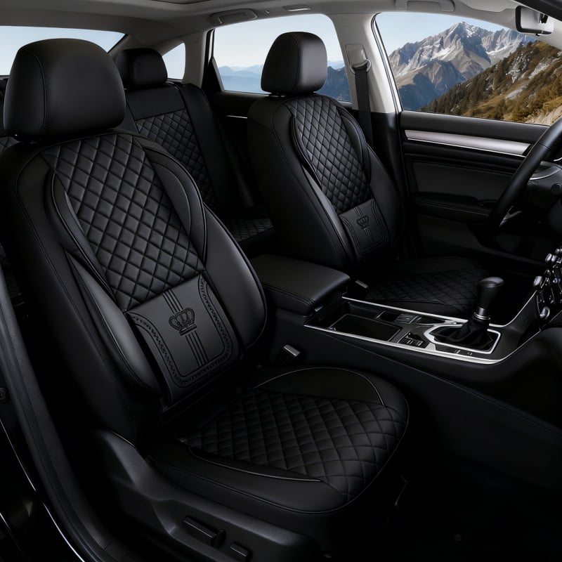 Δερμάτινο καθολικό μαξιλαράκι καθίσματος αυτοκινήτου (Μάρκα Yibei, Καθολική προδιαγραφή, HY700)