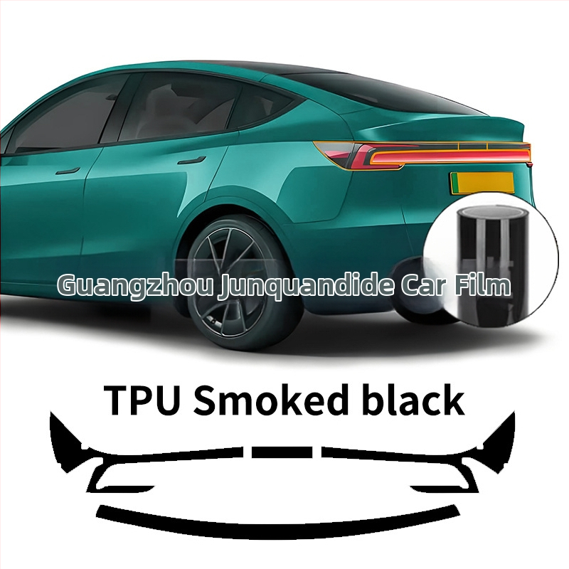 Филм за задни светлини за Tesla Model Y 2025, TPU, прозрачен, марка Jwudmvp