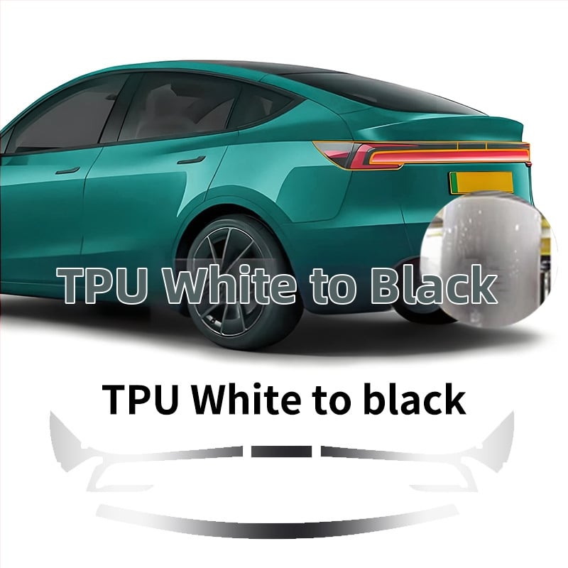 Филм за задни светлини за Tesla Model Y 2025, TPU, прозрачен, марка Jwudmvp