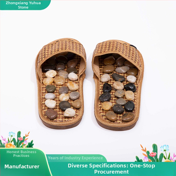 Пантофи за масаж с камъчета – унисекс, USB захранване, инфрачервена физиотерапия, механично управление