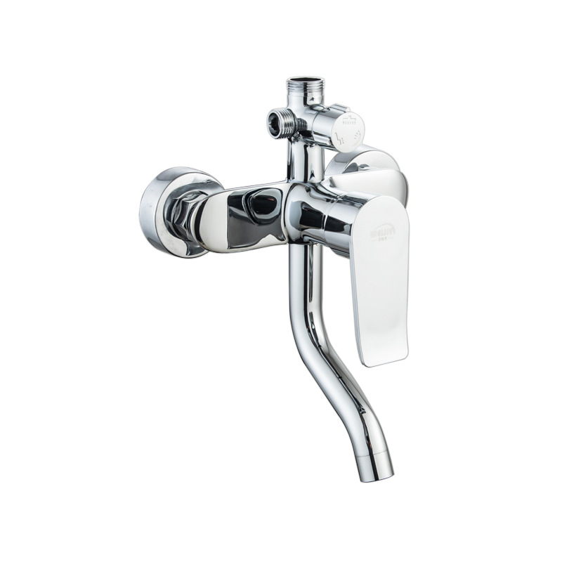 Ugrađeni tuš mikser s mesnim tijelom, keramički kartridž, model SK-7890, za tuš, 0–80°C, 0,8 MPa