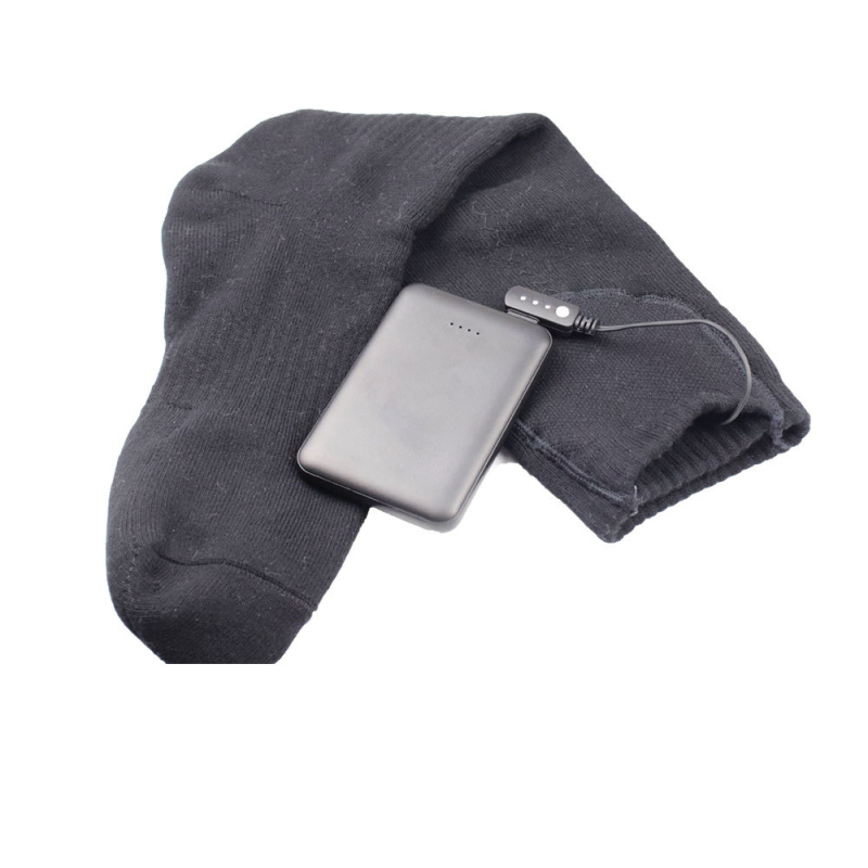 Zagrijane čarape s kontrolom temperature i prekidačem napajanja za zimsko skijanje, unisex