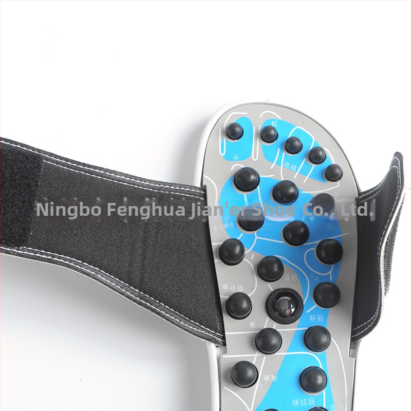 Akupunktúrne papuče s masážnymi guličkami na chodidlá, USB napájanie, časovač, ovládanie typu PC, Jianer, 2018