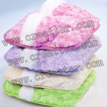 USB електрически отопляващи пантофи за домашна употреба, унисекс, мулти-точково отопление, велурен горен слой, подметка от текстил и гъба