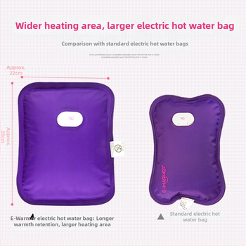 Електрически отопляващи обувки за крак с висока яка, USB захранване, унисекс, Velvet Snow Fox горна част, подметка от полиестер