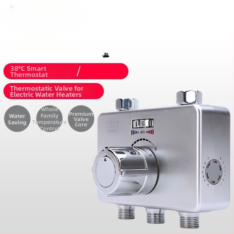 Ηλεκτρικός θερμοσίφωνας με έξυπνο θερμοστάτη και θερμοστατική βαλβίδα ντους | σταθερή θερμοκρασία | CE πιστοποίηση