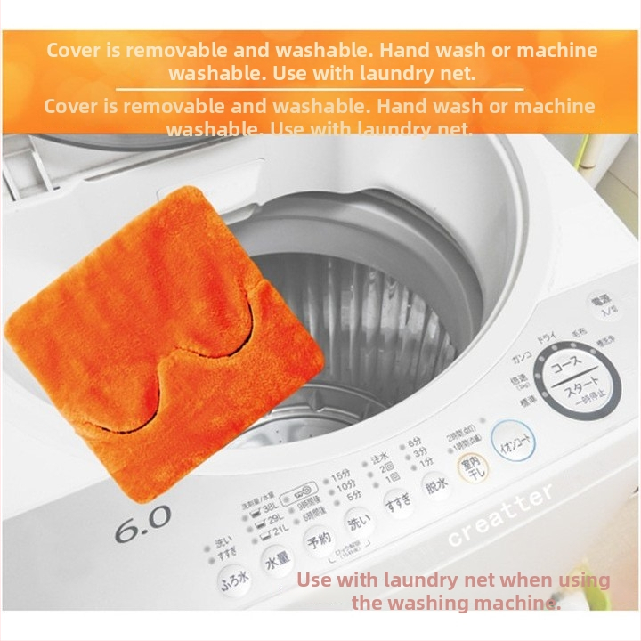 Elektromos USB lábmelegítő többpontos fűtéssel, velúr felső rész, talp termoplazmikus elasztomerből, sarokvédő