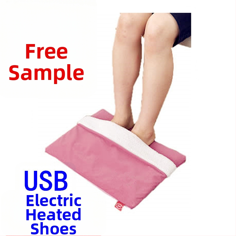 Creatter USB vykurovacie plyšové papuče, elektrický ohrev chodidla, prispôsobiteľné