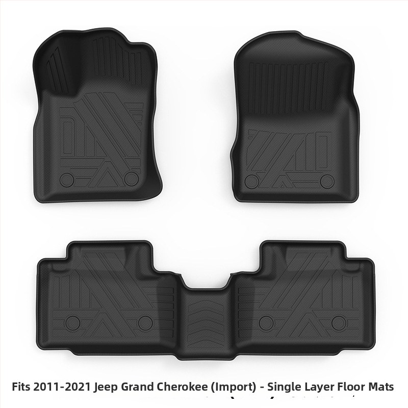 TPE podlahové rohože s plným pokrytím pre Jeep Grand Cherokee, modely 2011–2025