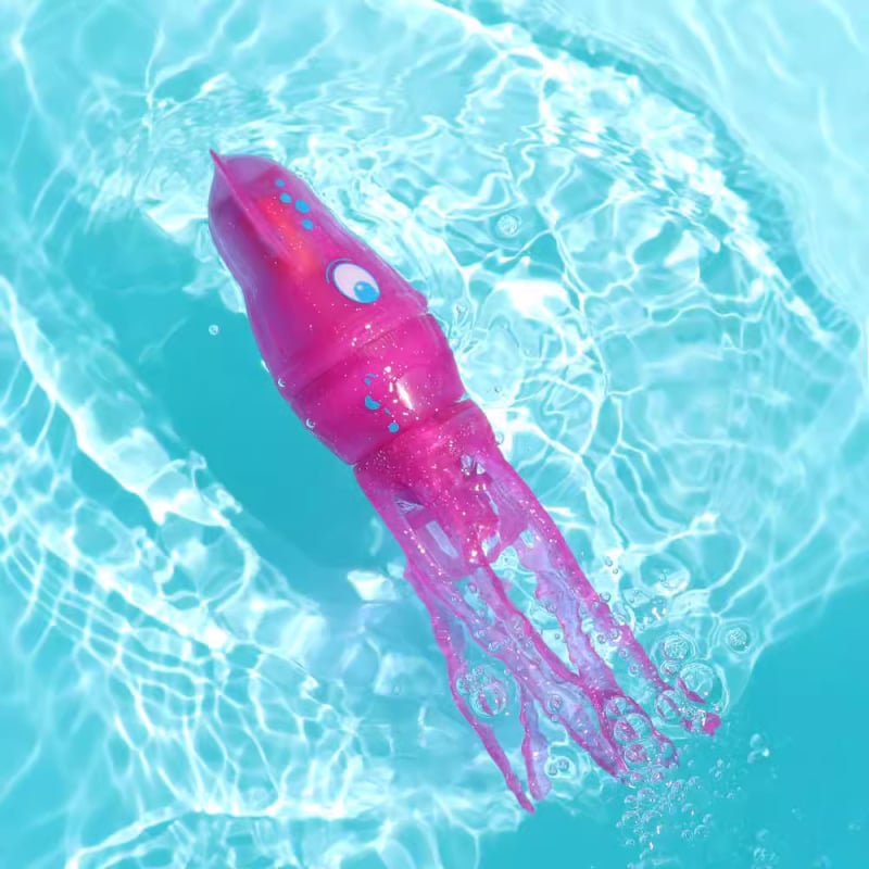 Плуваща играчка за баня с октопод за деца, възраст 4–6 години, опакована в OPP пакет
