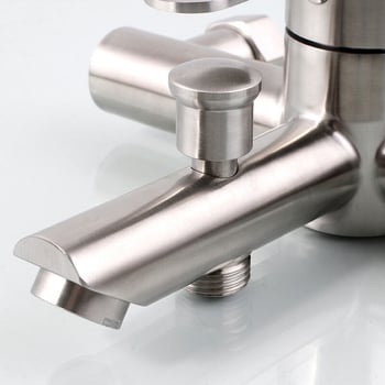 Lilong 3-in-1 rejtett fürdőszobai és zuhanycsaptele, 304 rozsdamentes acélból, modell LL-8003, forró víz 90°C / hideg 0°C, működési nyomás 1 MPa
