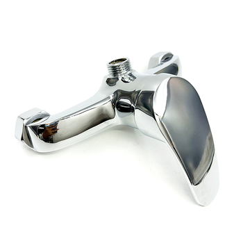 Rézötvözetből készült zuhanycsap – kettős kialakítású, meleg/hideg víz keverése, 20 mm bemenet/kimenet, elektropolírozott felület, szelepmag típusa 40