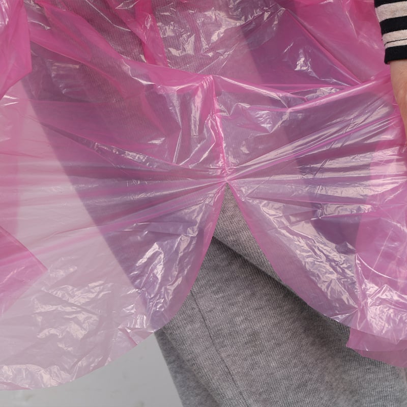 Egyszer használatos PVC poncsó felnőtteknek, vastag stílus, kerékpáros poncsó