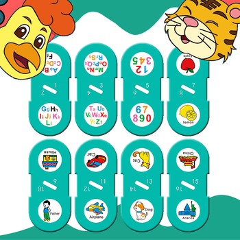 Gyerek vetítő LCD-képernyővel, hang- és fényvetítéssel, ABS ház, újratölthető Li-ion akkumulátor, 4–6 éveseknek