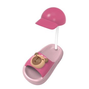 Капибара тематична USB бюро лампа и нощна светлина — 220V, PVC абажур и държач, бутонен превключвател, възможност за персонализиран логотип, китайски стил