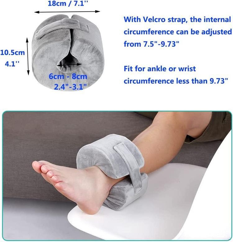 USB-melegítéses papucs, sarokvédő párna és boka védő – uniszex, Jun Yao