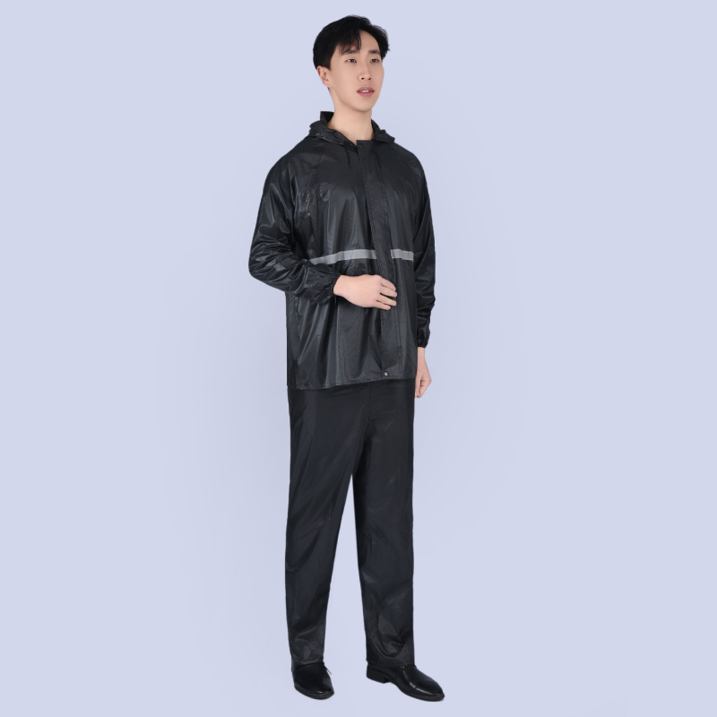 Επαγγελματικό διαιρεμένο αδιάβροχο πανωφόρι πόντσο, ύφασμα Οξφόρντ, πάχος 0,1 mm, PVC αδιάβροχο στρώμα, δυνατότητα εκτύπωσης λογότυπου