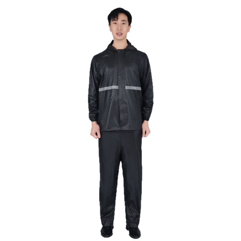 Επαγγελματικό διαιρεμένο αδιάβροχο πανωφόρι πόντσο, ύφασμα Οξφόρντ, πάχος 0,1 mm, PVC αδιάβροχο στρώμα, δυνατότητα εκτύπωσης λογότυπου